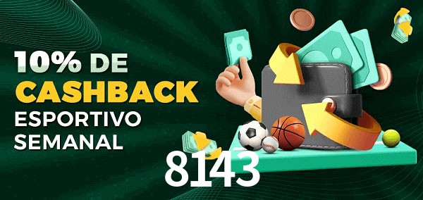 10% de bônus de cashback na 8143